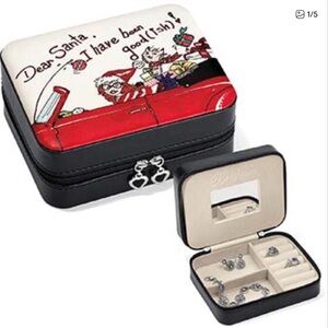 Brighton Dear Santa Travel Jewelry Case